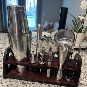Bar tool / bartender set. 12 pieces cocktail set